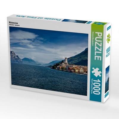 CALVENDO Puzzle Malcesine | 1000 Teile Lege-Größe 64x48cm Foto-Puzzle für glückliche Stunden
