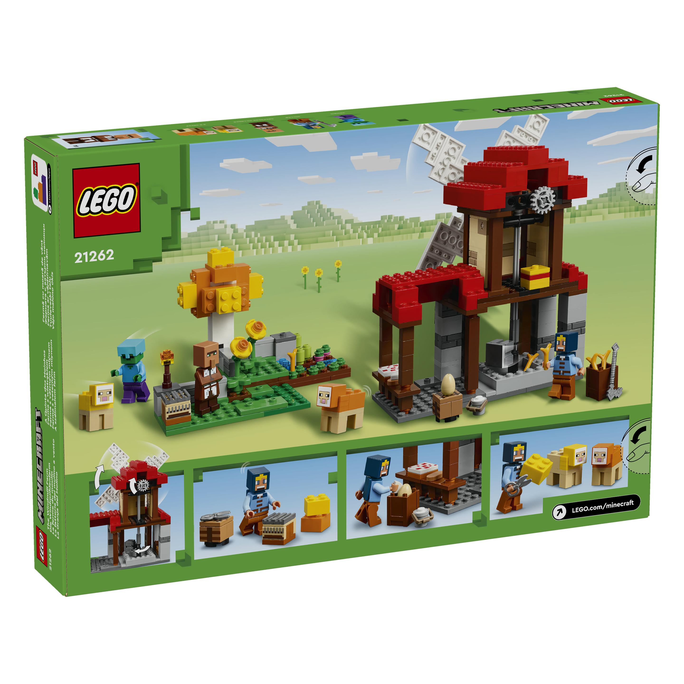 LEGO Die Windmühlenfarm (LEGO Minecraft) (21262)