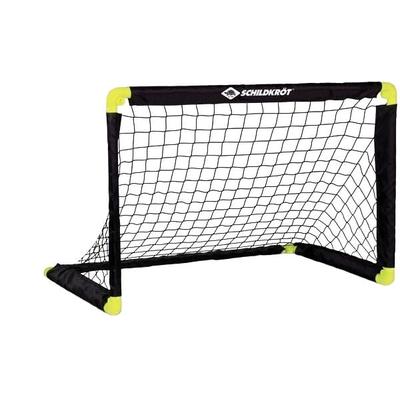 Schildkröt 970987 - Faltbares Fussball Tor, Kunststoff, 90 x 60 x 60cm, freistehend für In- und Outdoor, inkl. 4 Erdhaken