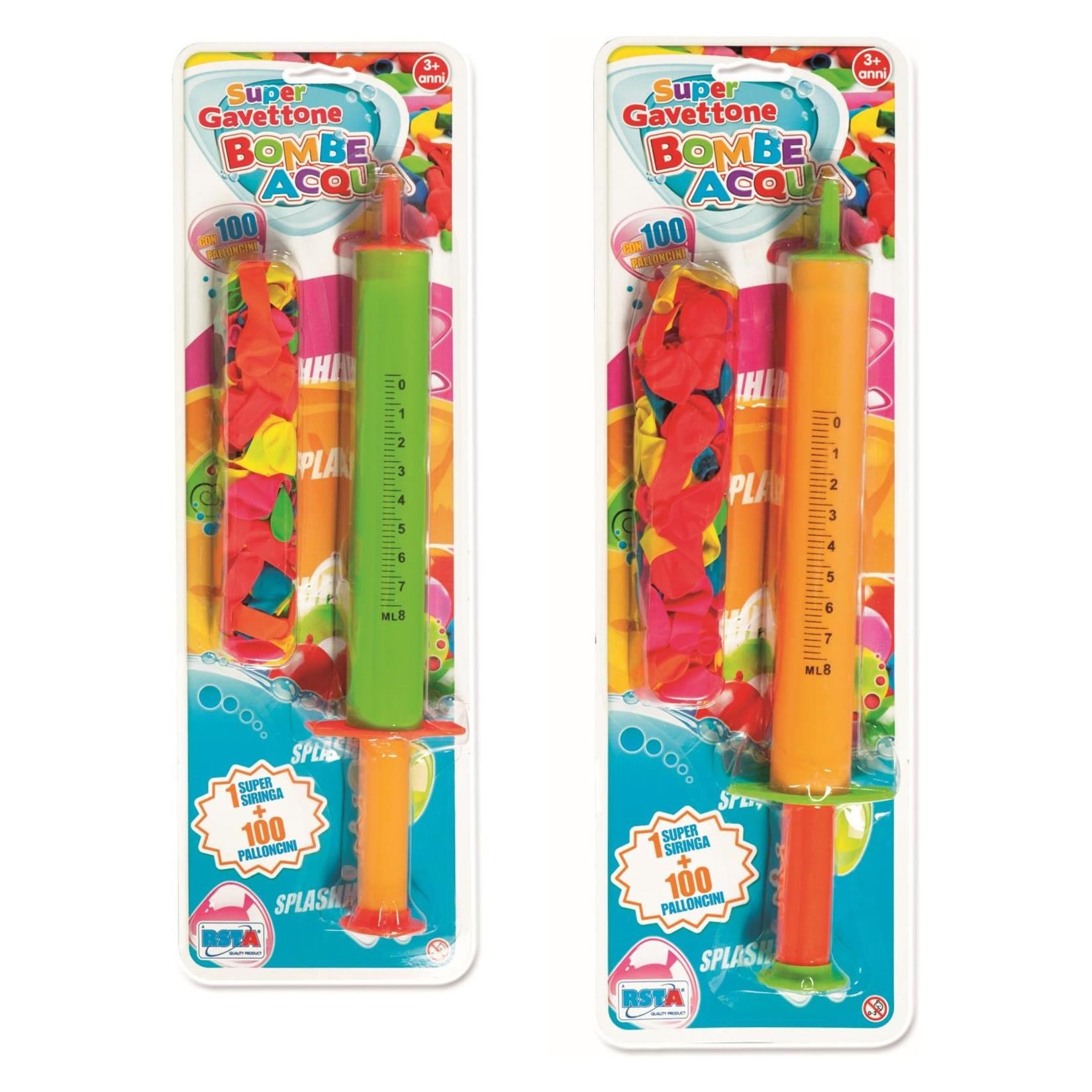 Rs Toys Super Locker 100 Water Bombs With Syringe (46035573)