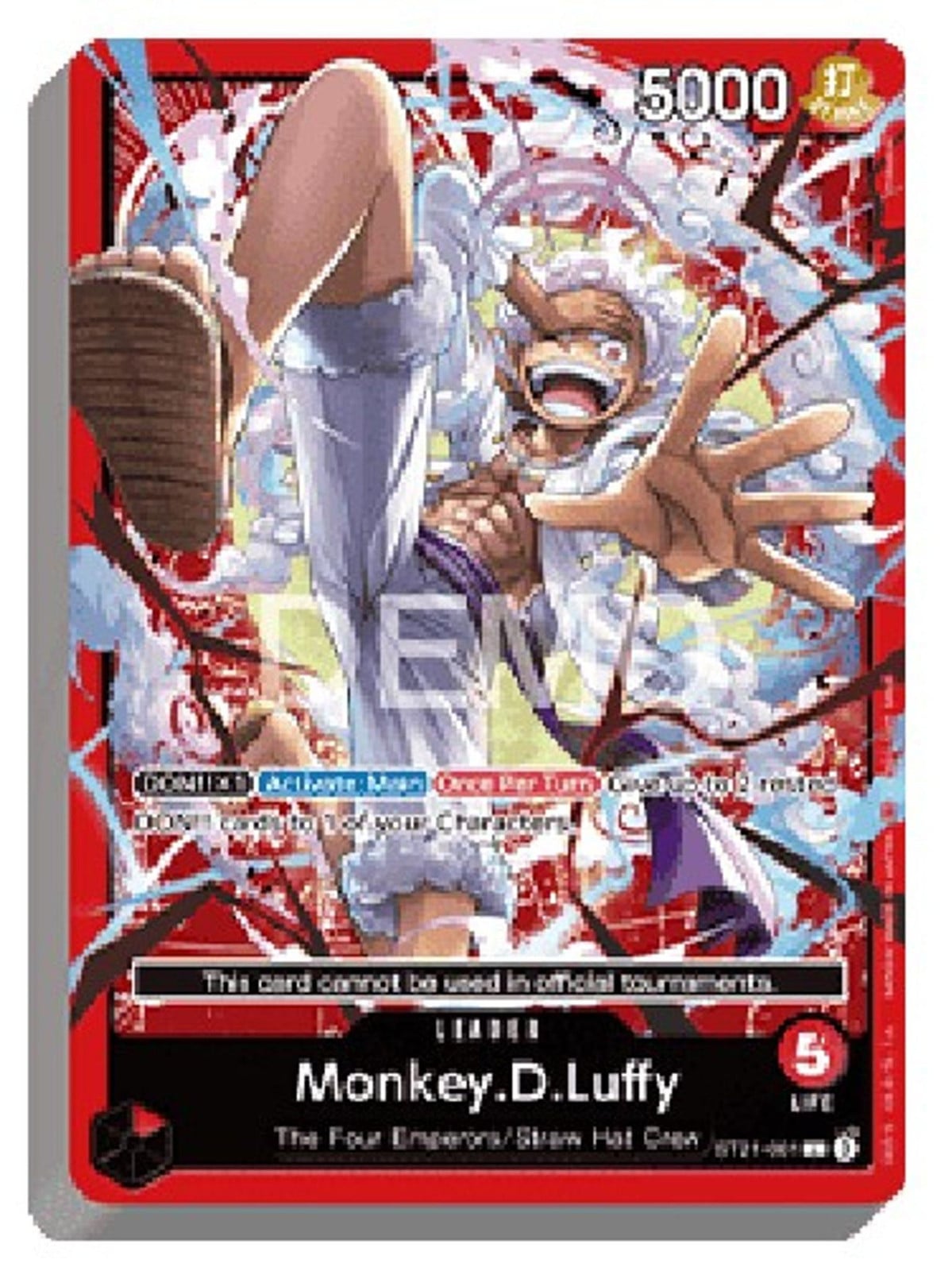 Bandai One Piece Demo Deck Monkey.D.Luffy