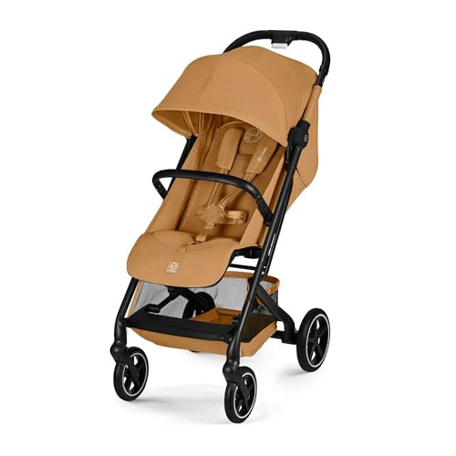Cybex Gold BEEZY Kinderwagen met Ergonomische Ligstand, Cinnamon Yellow