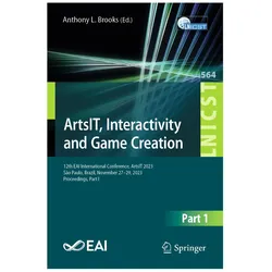 ArtsIT, Interactivity and Game Creation, Fachbücher von Anthony L. Brooks, L Brooks