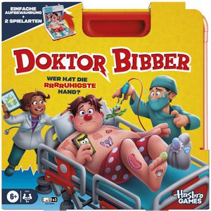 Hasbro Brettspiel G0951, Doktor Bibber, ab 6 Jahre, ab 1 Spieler