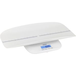 Kern Babywaage MBF 100K-2, mit Hold-Funktion, Teilung bis 50 g, abnehmbares Tablett mit Körperlängenskala, kg / lb, bis 100 kg