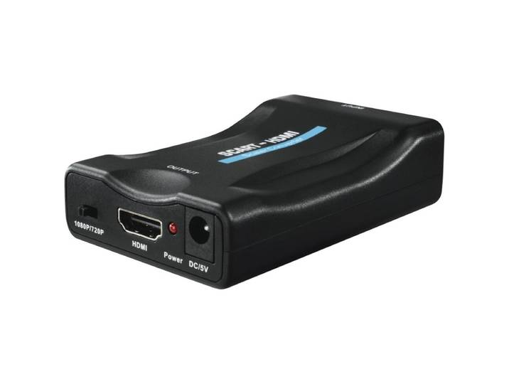 Hama AV-converter, scart naar HDMI Converter Zwart