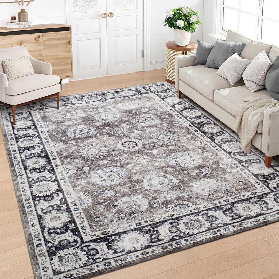Marlow Home Co. Antique Harmony Cashmere Shag Area Rug HARMONY Rectangle 200 x 290 cm
