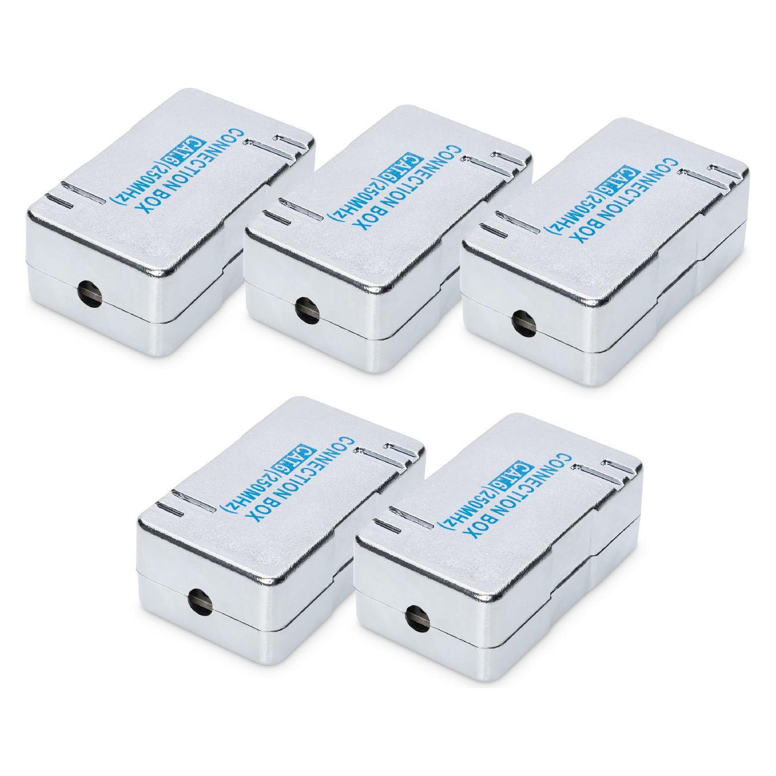 Digitus Anschlussmodul für Twisted-Pair-Kabel LSA, geschirmt, CAT 6, 5 Stück (Kabel Verbindungsbox) (DN-93903-5)