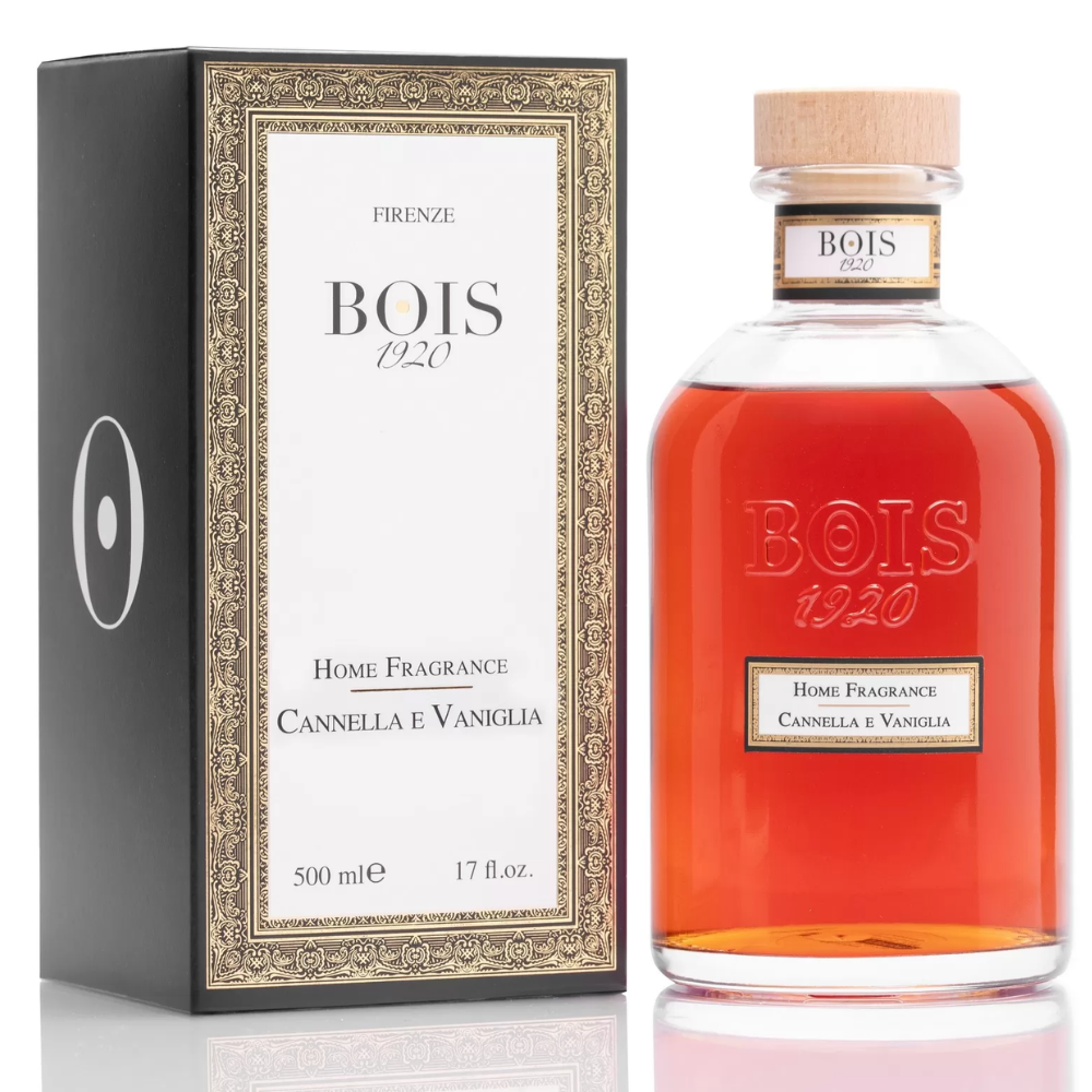 Bois 1920 ! Cannella e Vaniglia Home Fragrance Diffuser with Sticks 500mL