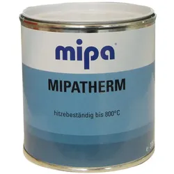 Mipatherm silber, Ofenlack, Thermolack hitzefest, 4Ltr.
