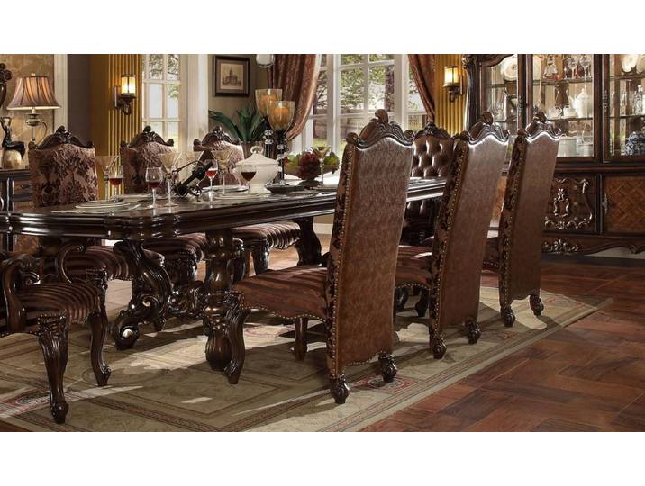 JVmoebel Esszimmerstuhl Gepolsterter Lounge Sessel aus Holz in elegantem Braun, Made in Europa