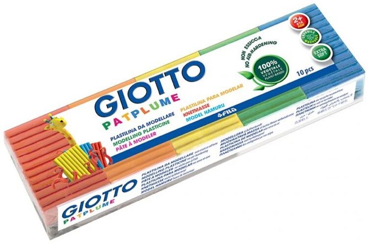 Assortiment couleur Giotto Patplume 10 x 50g