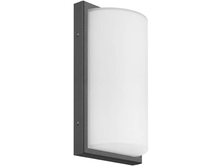 Unbekannt LCD Außenwandleuchte, mit Bewegungsmelder, LED 13 Watt, 3000K, Graphit/Edelstahl (039LEDSEN)