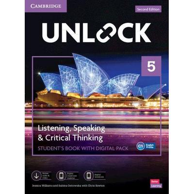 Unlock Level 5 Listening, Speaking and Critical Thinking Student's Book with Digital Pack, Taschenbuch von Jessica Williams,Sabina Ostrowska,