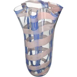 Vase HAYLEY blau (BHT 21x35x21 cm) - BHT 21x35x21 cm