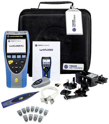 Trend Networks Netzwerkprüfgerät LXP-KIT LanXPLORER Pro Testpaket Netzwerk