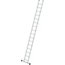 PROREGAL Sprossen-Anlegeleiter mit Standard-Traverse 16 Sprossen
