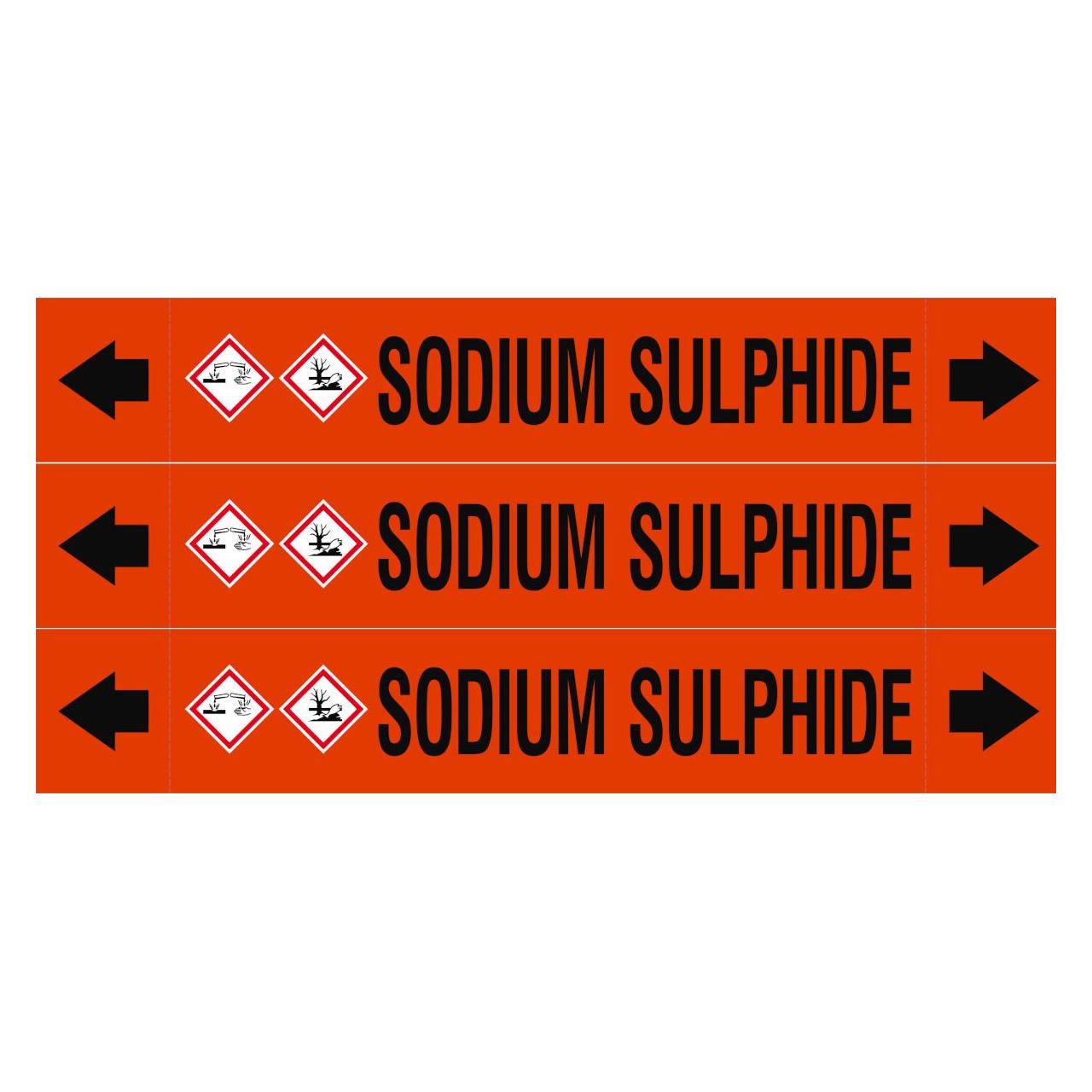 Brady ASME - Rohrmarkierer - Sodium Sulphide (312969)