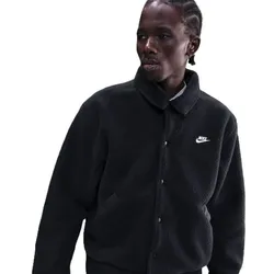 Nike Sportswear Club Fleecejacke Herren - schwarz/weiß - S