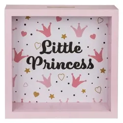 Sombo, Spardose, Spardose Princessaus Holz Pink