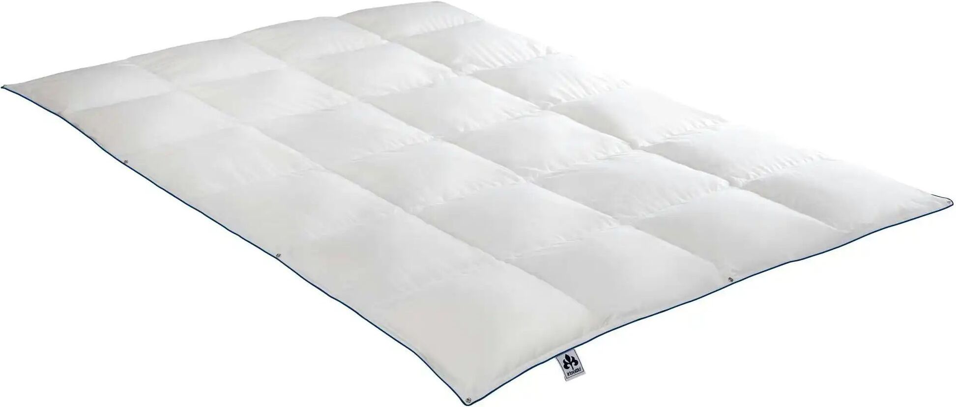 IRISETTE 4-Jahreszeiten-Daunendecke  Luna ¦ weiß ¦ Maße (cm): B: 155 H: 8