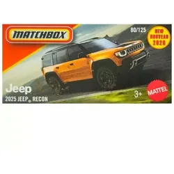 Matchbox: Spielzeugauto in Schachtel 2025 Jeep Recon