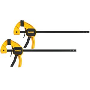 DeWalt Einhandzwinge DWHT0-83158, 40mm Ausladung, Spannweite 300mm, 2 Stück