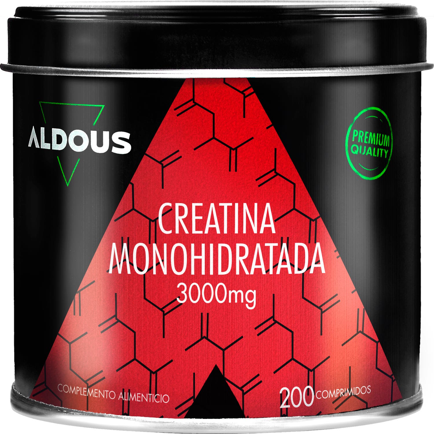 Aldous Bio Aldous Creatina Monohidratada 3000mg 200 comprimidos