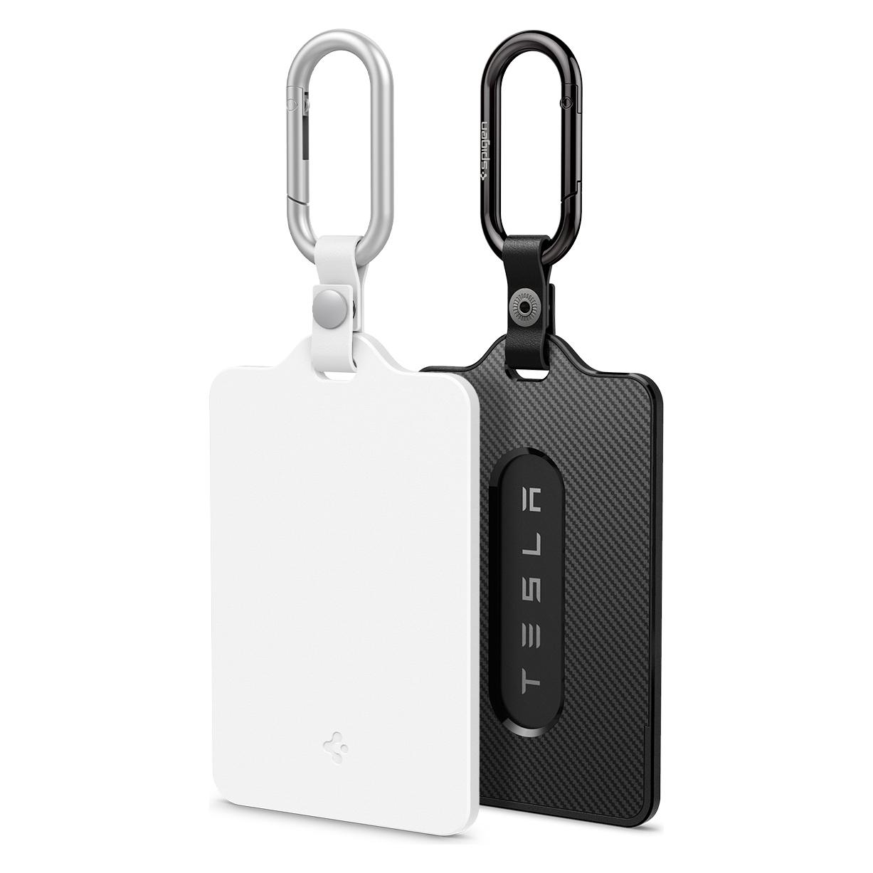 Spigen Tesla Card Holder 2 Pack, black and white - Tesla Key Card (ACP11405)