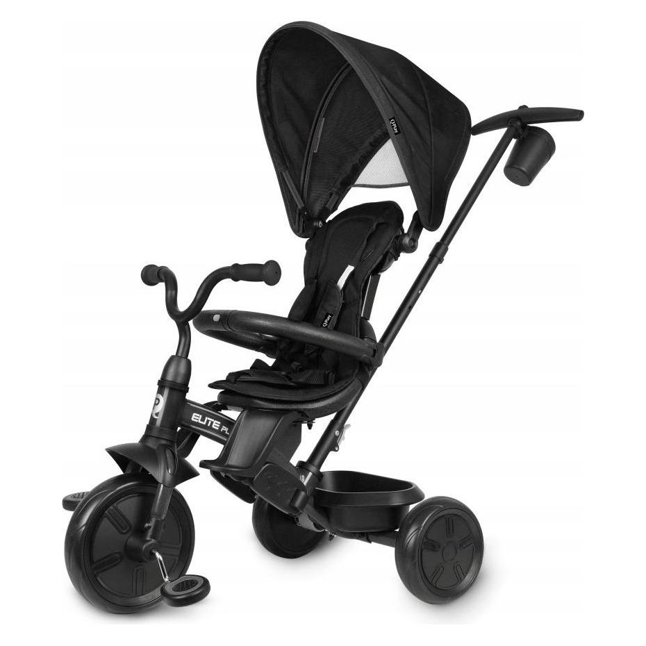 Qplay Rowerek Trójkołowy Elite Platinum Black (6274)