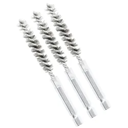 BGS 3078-10-S Stahlbürste 10mm Antrieb Außensechskant 6,3mm (1/4") 3 teilig