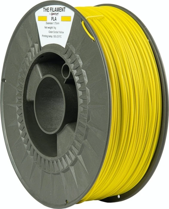 The Filament PLA 1.75mm Sorbet Yellow 1kg