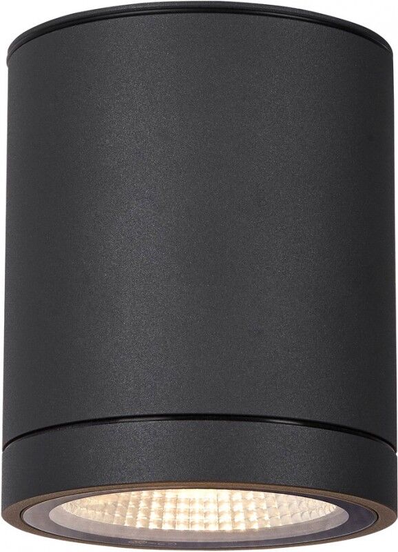 Slv Enola Round M, Outdoor Led Deckenaufbauleuchte Anthrazit - Stand-, Wand- Und Deckenleuchten (Outdoor)