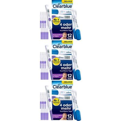 Clearblue Ovulation u.Schwangerschaftstest Kombip. x3 3x12 St Kombipackung