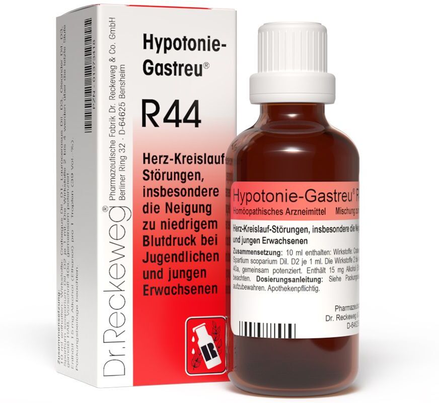 Dr. Reckeweg Hypotonie-Gastreu R44 Mischung 50 ml