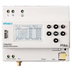 NZR Wireless M-Bus Receiver mit Magnetfußantenne 868Mhz 5000