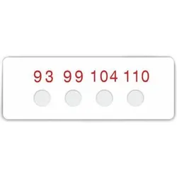 RS PRO Temperaturaufkleber 93-154°C, Automatisierung