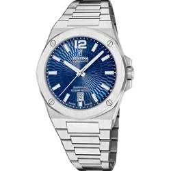 Festina Automatik Herren Automatik F22004/2 - blau,silber - 42mm