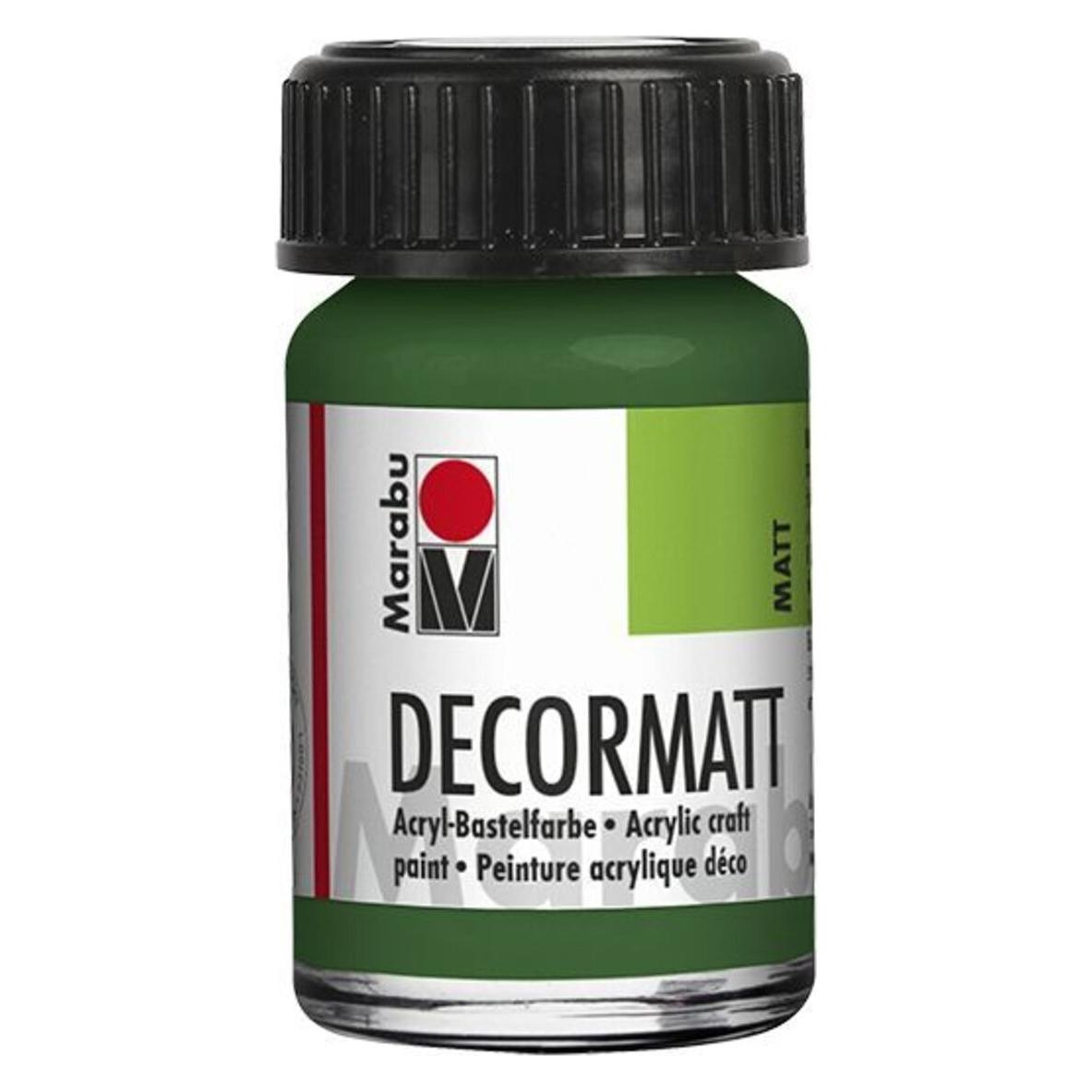 Marabu Decormatt Acryl olivgrün (15 ml) (14010 039 065)