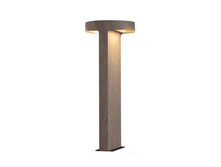 Zambelis LED Wegeleuchte E384, alu / grau / zink, Beton, Modern, LED Außenleuchte