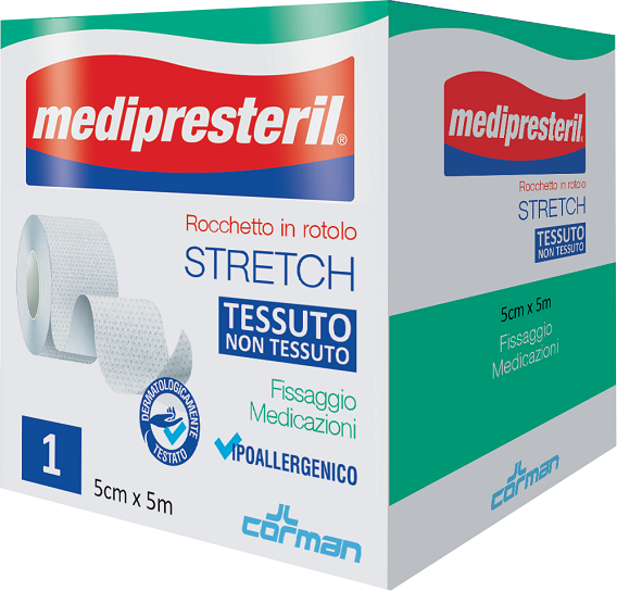 Corman Medipresteril Rot Stretch5x500