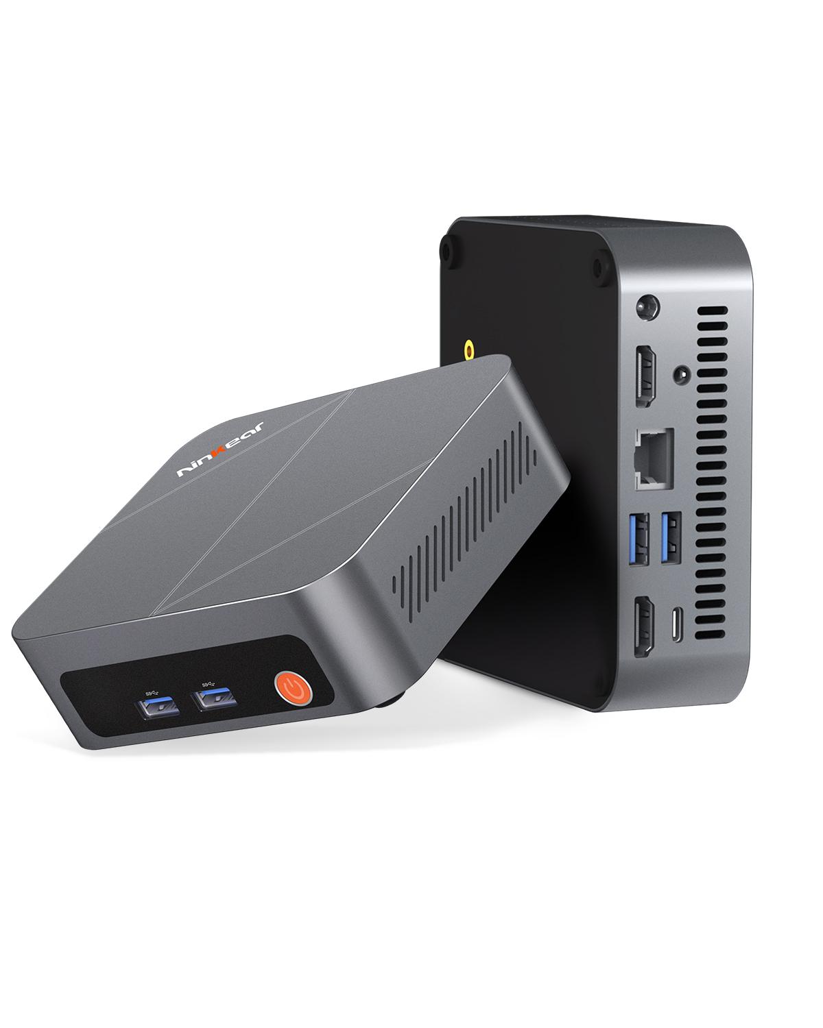 Ninkear M7 Mini-PC mit Ryzen 5 7430U, 16GB RAM, 512GB SSD, Windows 11 Pro, WiFi 6, BT 5.2, HDMI