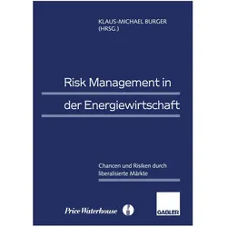Risk Management in der Energiewirtschaft, Fachbücher von Klaus-Michael Burger, Price Waterhouse