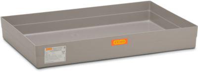 GFK-Paletten-Auffangwanne 150 CEMO, für Euro-Paletten, B 1200 x T x 800 x H 165 mm, ohne Befestigung