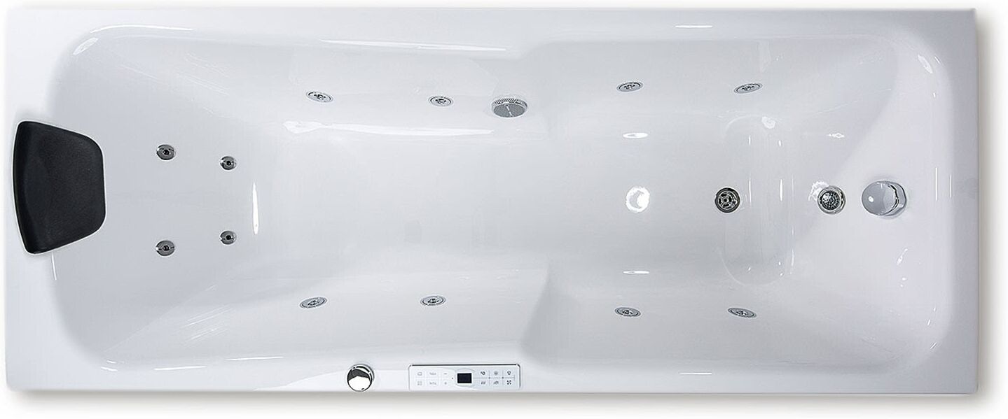 Caribia Rhodes Premium Whirlpool 170 x 75 cm without skirt 80764