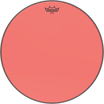 Remo "18" Emperor Colortone Red" Rot