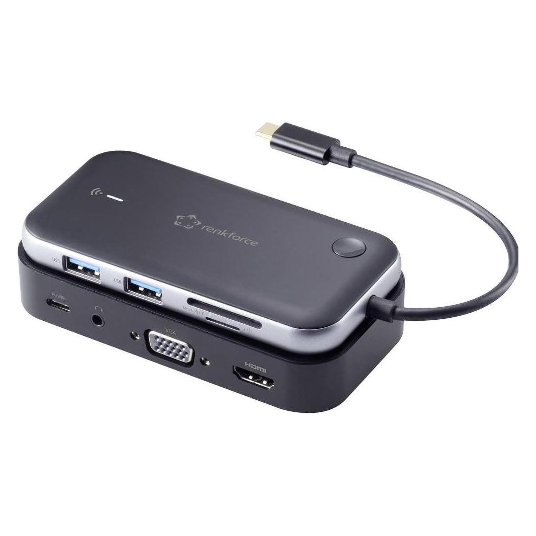 Renkforce USB-C Hub zur drahtlosen Bildübertragung (USB-C) (RF-4499450)