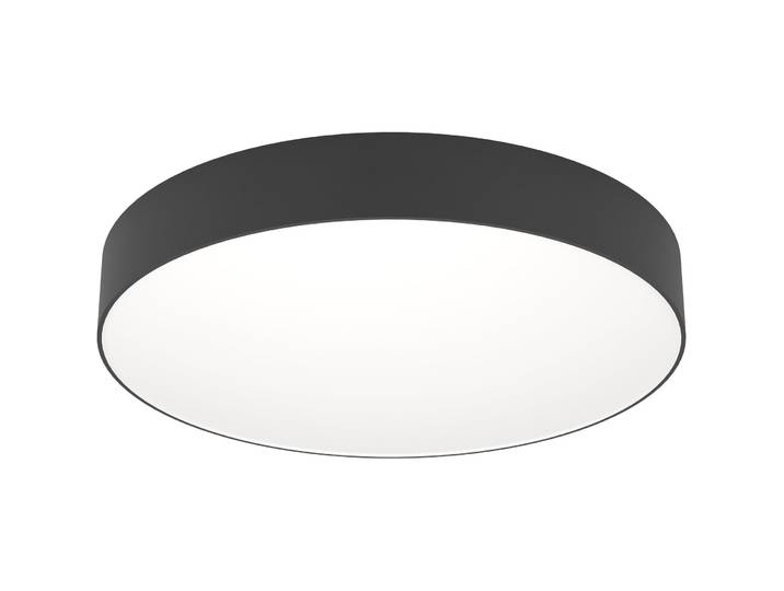 Deckenlampe Gallizzi-Z Schwarz 3500 lm Dimmbar B 49 cm