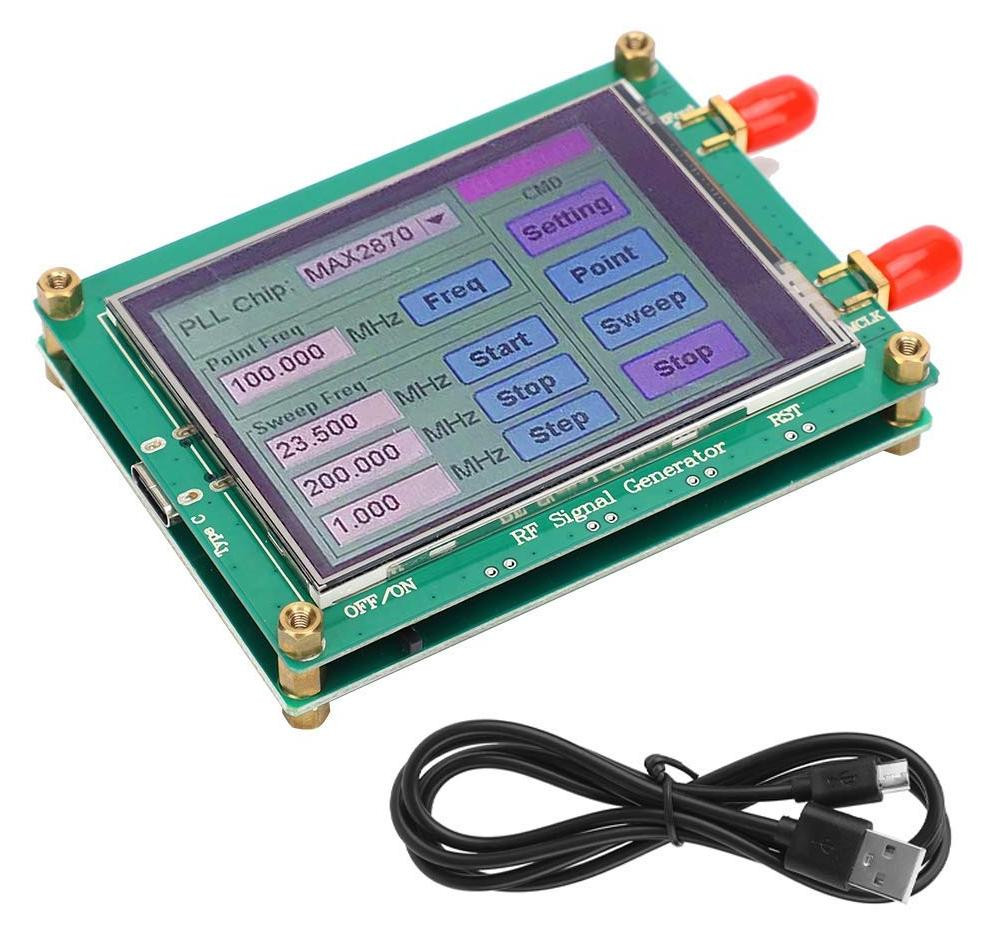 Dripio RF-signaalgenerator MAX2870 met frequentiebereik van 23,5–6000 MHz