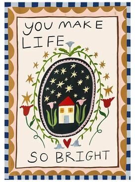 Uplift Treasures Nordic Newborn Nursery Wall Art Poster 9 20x30cm